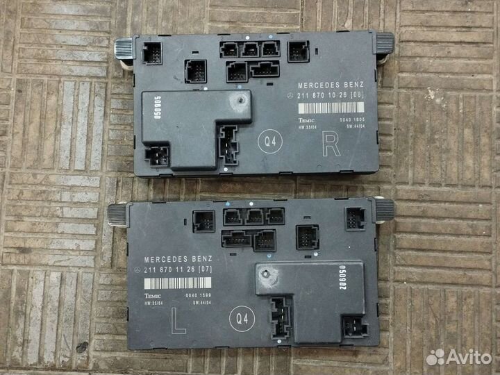 Блок комфорта передний Mercedes W211