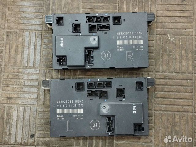 Блок комфорта передний Mercedes W211
