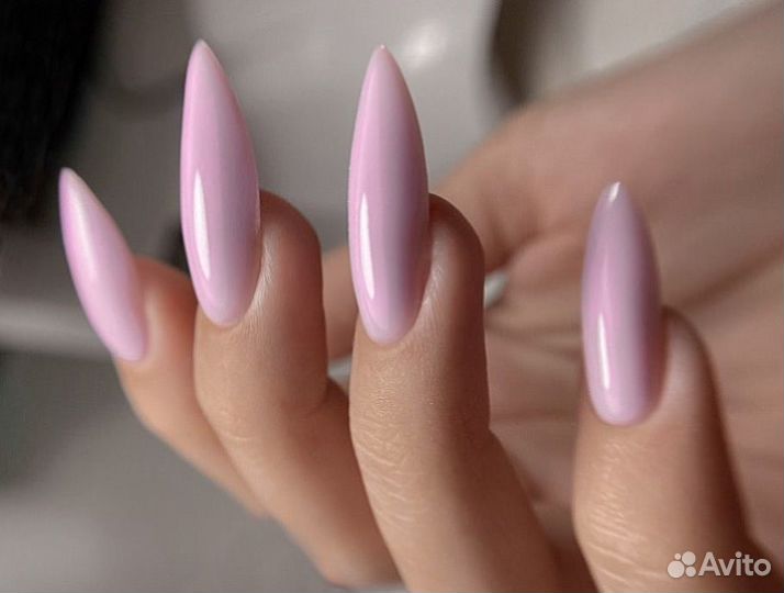 Маникюр с покрытием, наращивание ногтей