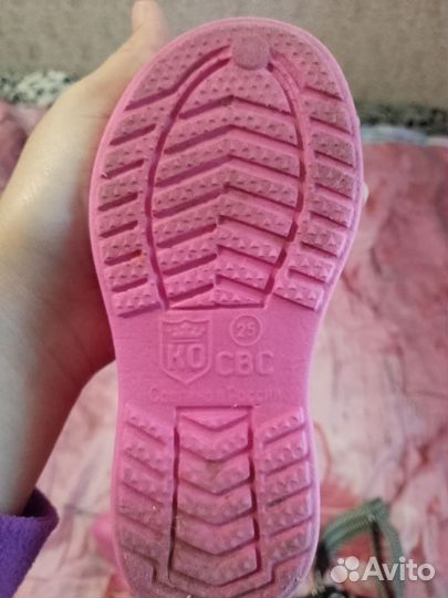 Резиновые сапоги 25