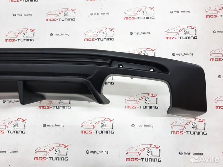 Диффузор 2х2 стиль ZL1 на Chevrolet Camaro 16-18г