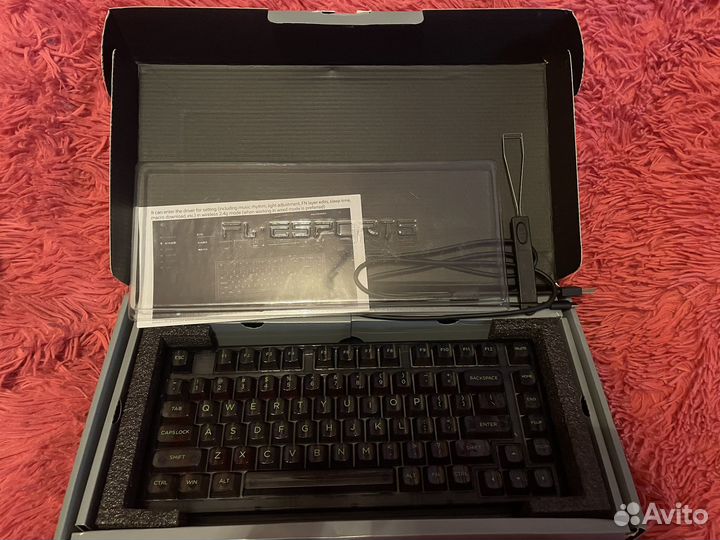 Кастомная механическая беспроводная база/клав