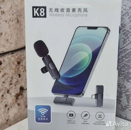 Петличный микрофон / петличка для iPhone Android