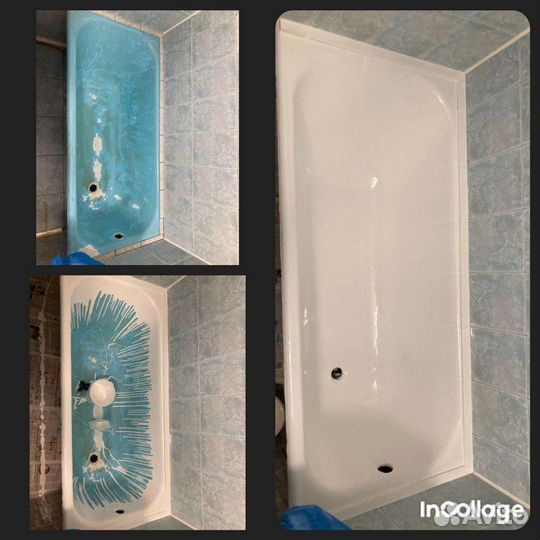 Реставрация ванн жидким акрилом