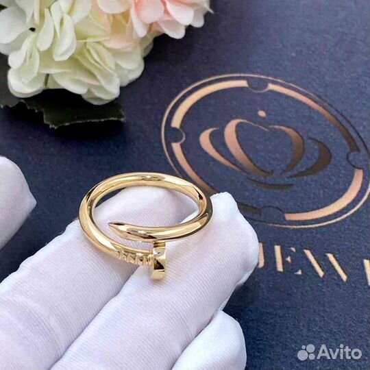 Кольцо Cartier Juste un Clou, желтое золото