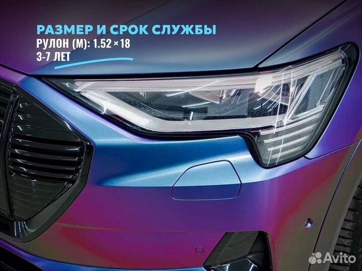 Пленка цветная полиуретановая Carlas colorppf Char