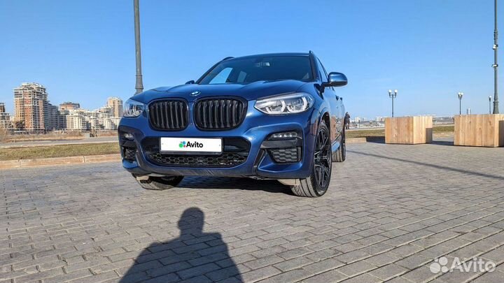 BMW X3 2.0 AT, 2021, 28 000 км