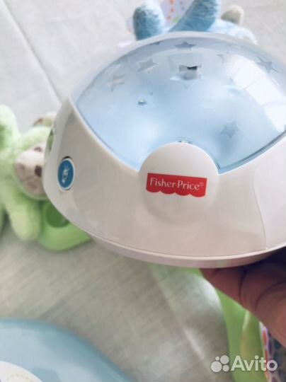 Мобиль на кроватку fisher price бу