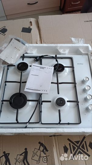 Газовая варочная панель 4 конфорки новая