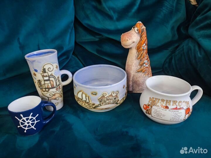 Керамическая посуда ручная работа