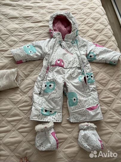 Зимний комбинезон для девочки