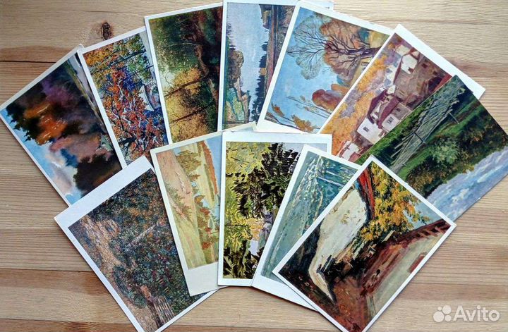 48 винтажных открыток 