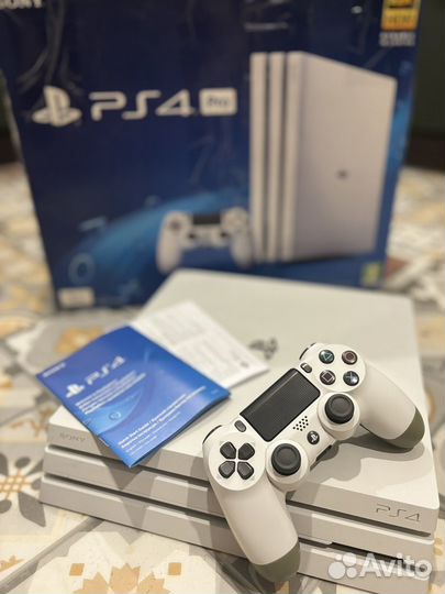 Ps4 pro 1tb белая