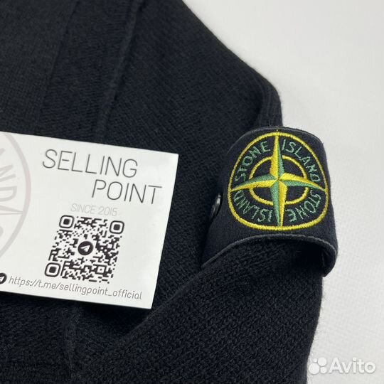 Свитер из шерсти Stone Island 22FW чёрный M