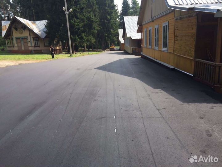 Асфальтирование благоустройство ас крошка
