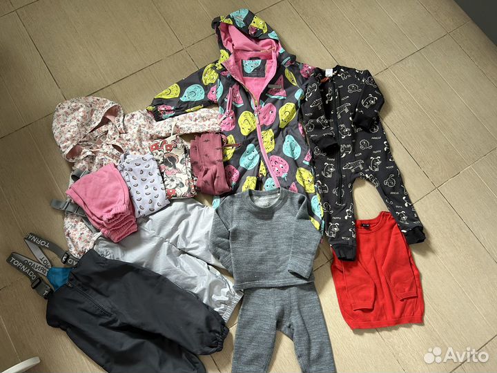 Пакет вещей на девочку 80 86 размер (zara, hm)