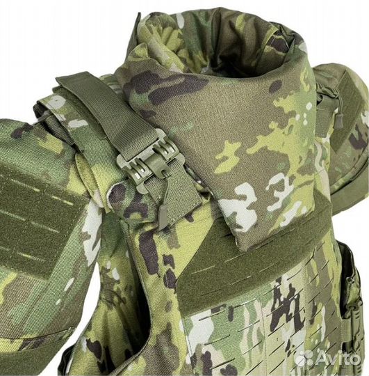 Бронежилет тактический военный штурмовой с баллист