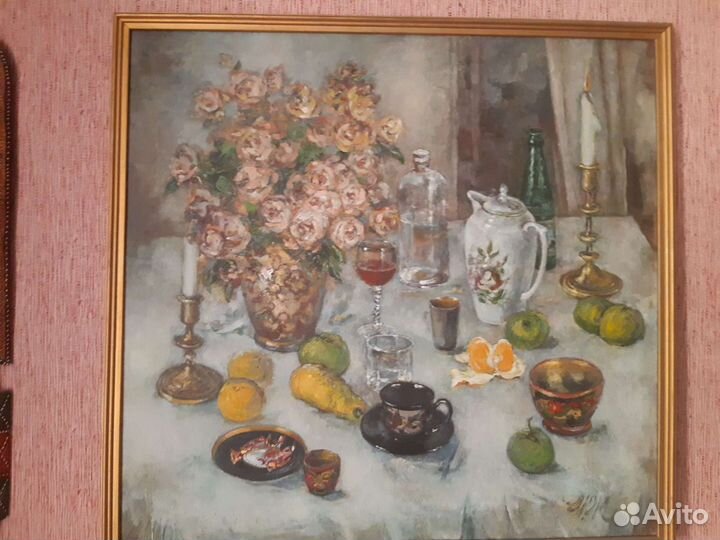 Житков Н.Е.,картина маслом на холсте