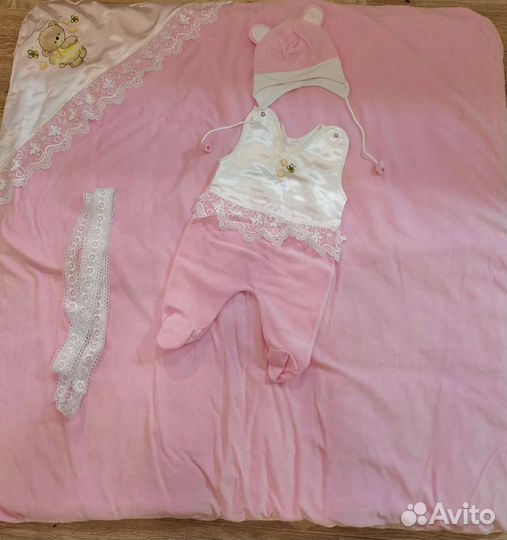 Конверт одеяло на выписку зима