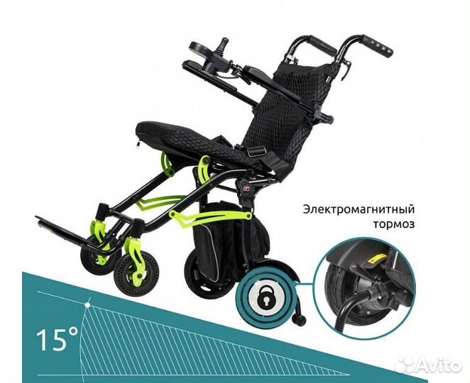 Инвалидная коляска с электроприводом Pulse 660