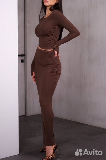 Костюм женский вечерний с юбкой