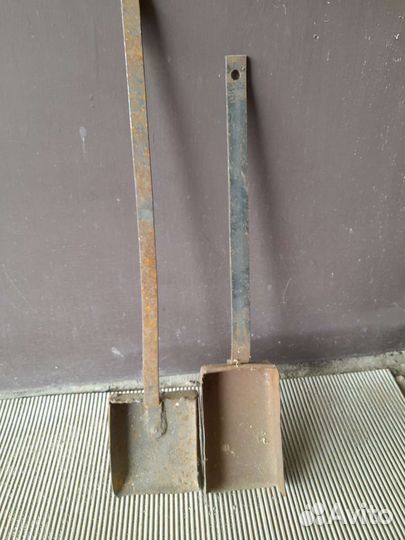 Совок металлический для печи и мангала