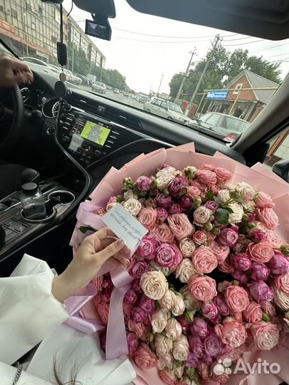 Цветы, розы, кустовые