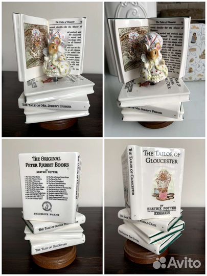 Музыкальная шкатулка, посуда детская Peter Rabbit