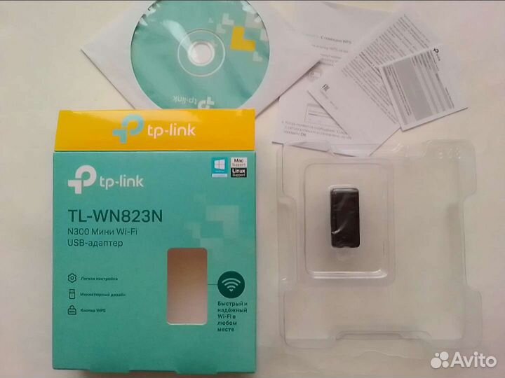 Wi-fi адаптер TP-link TL-WN823N