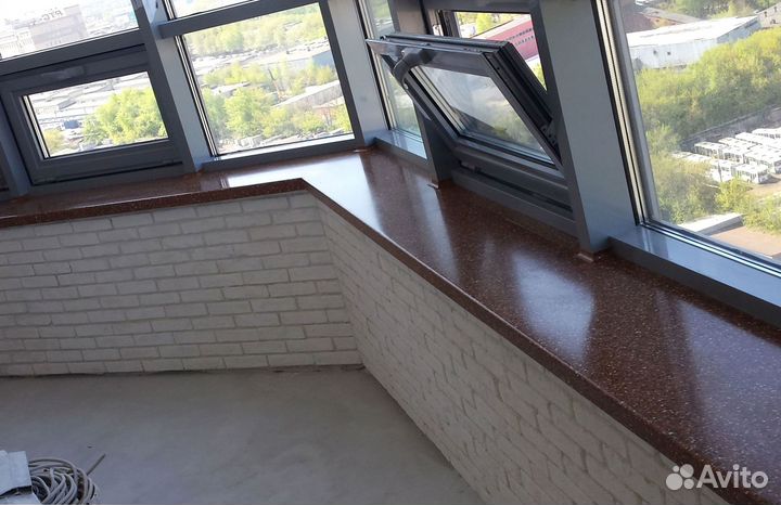 Подоконники кварцевого агломерата