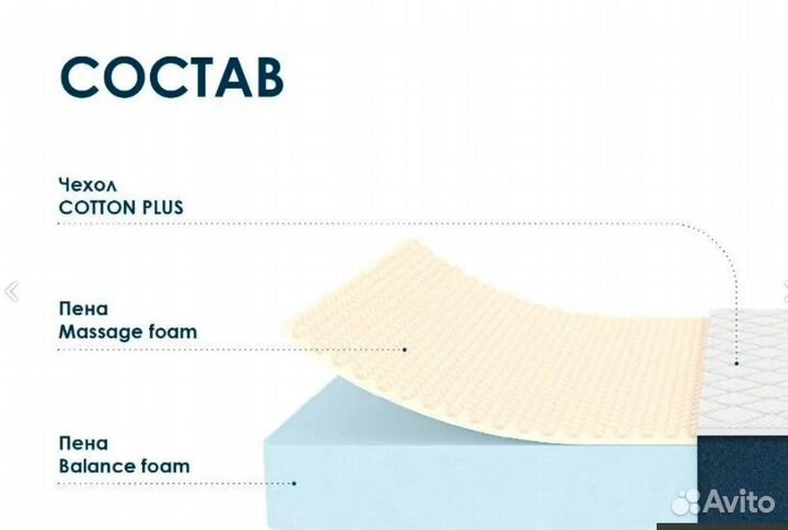 Матрас ортопедический новый 160х200