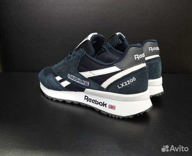 Кроссовки Reebok синие 40-46 артикул 3180 лето