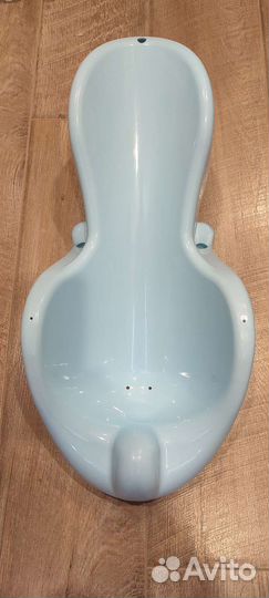 Горка для купания+ термометр chicco