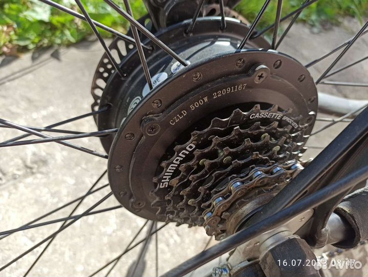 Электровелосипед 500w