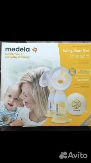 Молокоотсос medela swing maxi flex электрический