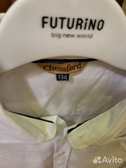 Школьная форма (жилет, брюки, рубашка) 134-140 р-р