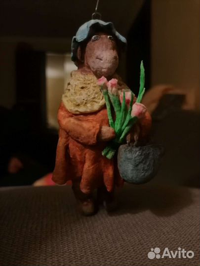 Игрушки ватные коллекционные