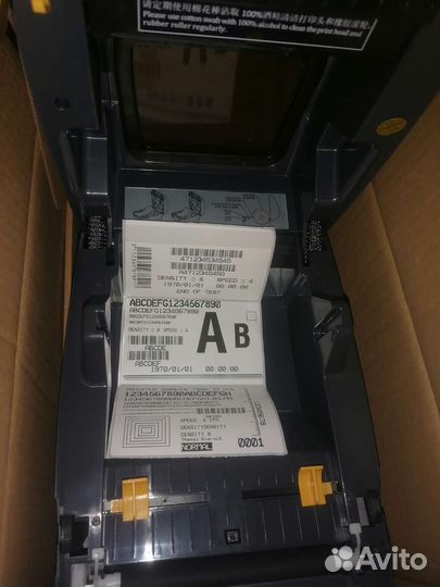 Термопринтер этикеток xprinter 460 + 1 шт. 58х40