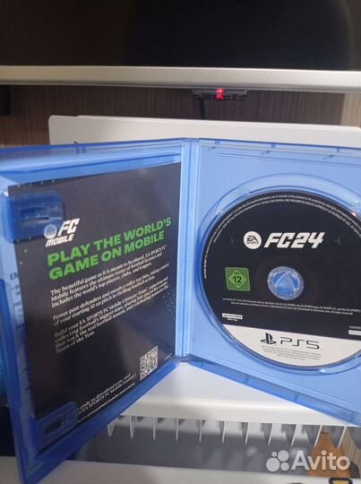 Eа FC 24 PS5 диск русская озвучка