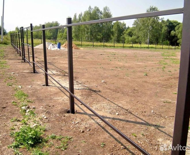 Каркас для забора