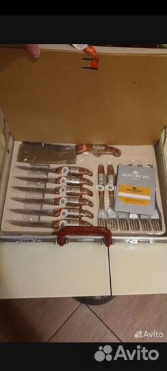 Hoffburg Набор ножей и вилок в кейсе