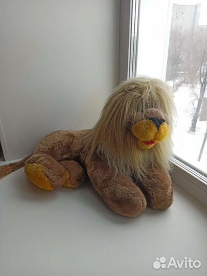 Лев мягкая игрушка