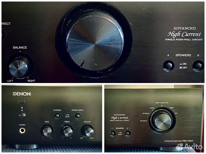 Интегральный усилитель denon pma-720ae