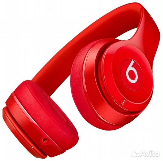 Наушники Beats Solo 2 Wireless Gloss Red