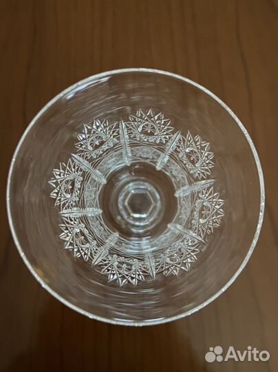 Фужеры и рюмки, хрусталь, Богемия оригинал
