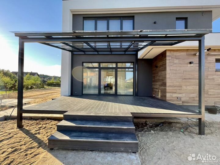 Навес для машины