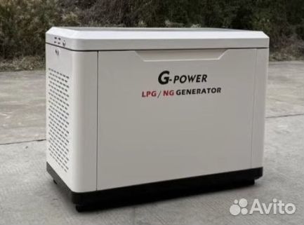 Газовый генератор 9 кВт g-powerSL9000SE3 трехфазны