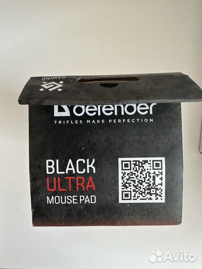 Black ultra mouse pad коврик для мыши