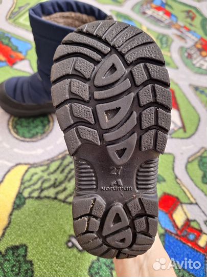 Сапоги зимние детские nordman 27