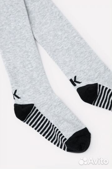 Колготки детские Crockid К 9231 серо-голу (68-74)